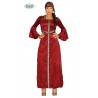 COSTUME PRINCIPESSA DEL RINASCIMENTO TG.M 38/40 TRAVESTIMENTI CARNEVALE A TEMA MEDIEVALE VESTITO E FASCIA NO ACCESSORI