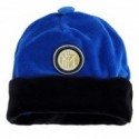 CAPPELLINO IN CINIGLIA FC INTERNAZIONALE NEONATO TAGLIA UNICA AZZURRO BORDO NERO