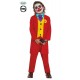 COSTUME CARNEVALE CLOWN JOKER VESTITO 5/6 ANNI CAMIC/C/CRAVA/PANTAL/GIACCA/C/GILET TRAVESTIMENTI A TEMA BATMAN NO ACCESS