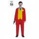 COSTUME CARNEVALE CLOWN JOKER VESTITO 14/16 ANNI CAMIC/C/CRAVA/PANTAL/GIACCA/C/GILET TRAVESTIMENTI TEMA BATMAN NO ACCESS