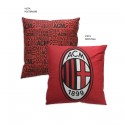 CUSCINO ARREDO AC MILAN ORIGINAL 40X40CM.IMBOTTITO100%POLIESTER RIVESTIM.100%COTONE PRODOTTO UFFICIALE HERMET ITALY