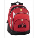 ZAINO SCUOLA ORGANIZZATO 3 ZIP SCUDERIA FERRARI F1 ROSSO 44X34X17CM PRODOTTO UFFICIALE DA PANINI SCUOLA ITALY