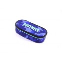 ASTUCCIO SCUOLA OVALE ORGANIZZATO FORTNITE BLUE 22X11X7CM 1 ZIP PRODOTTO UFFICIALE DISTRIBUITO DA PANINI SCUOLA ITALY