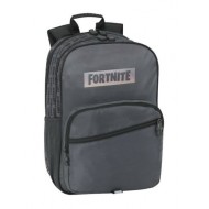 ZAINO SCUOLA ORGANIZZATO FORTNITE EPIC GAMES 4 ZIP44X34X17CM BLACK PROD.UFFICIALE DISTRIBUITO DA PANINI SCUOLA ITALY