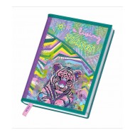 IL LIBRO DEGLI ANIMALI DIARIO WWF PINK 12 MESI 2020/21 DATATO STANDARD 18X13,5X2CM COPERT.IN TESSUTO PANINI SCUOLA ITALY