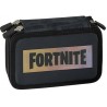 ASTUCCIO SCUOLA 3 ZIP FORTNITE EPIC GAMES BLACK 46PZ COLORI GIOTTO PROD.PENNA CANC FRIXION UFFICIALE PANINI SCUOLA ITALY