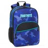 ZAINO SCUOLA ORGANIZZATO FORTNITE EPIC GAMES 4 ZIP44X34X17CM BLUE CAMOUFLAGE DISTRIBUITO DA PANINI SCUOLA ITALY