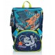 SEVEN SCHOOL PACKSJ GANG LEDTECH BOY BLUE DEEP ZAINO SCUOLA SDOPPI.+ ASTUCCIO 3 ZIP INT.45 PEZZI GIOTTO/FRIXION +OMAGGIO