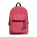 ZAINO SCUOLA ORGANIZZATO INVICTA JELEK PLAIN BACKPACK CLARED 42X30CM 2 ZIP + 2 TASCHE CON ZIP GARANZIA 4ANNI SEVEN ITALY