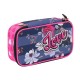 SEVEN SCHOOL PACKSJ GANG EVER LOVE CANDY FUXIA PUNCH ZAINO SCUOLA ORGAN.+ASTUCCIO QUICK CASE INT.45 PEZZI GIOTTO/FRIXION