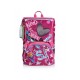 SEVEN SCHOOL PACK SJ GANG LEDTECH GIRL FLUOFUXIA ZAINO SCUOLA SDOPPI+ ASTUCCIO 3 ZIP INT.45 PEZZI GIOTTO/FRIXION+OMAGGIO