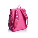 SEVEN SCHOOL PACK SJ GANG LEDTECH GIRL FLUOFUXIA ZAINO SCUOLA SDOPPI+ ASTUCCIO 3 ZIP INT.45 PEZZI GIOTTO/FRIXION+OMAGGIO