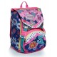 SEVEN SCHOOL PACK SJ GANG PINKY COLLEGE CANDY FUXIA ZAINO SCUOLA SDOPPIAB.+ ASTUCCIO 3 ZIP 45 PEZZI GIOTTO/FRIXION PILOT