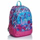 SEVEN SCHOOL PACKSJ GANG SWEET WAVE RODHAMINE RED ZAINO SCUOLA ORGANIZZ.+ASTUCCIO QUICK CASE INT.45 PEZZI GIOTTO/FRIXION