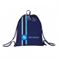 SAKKY BAG ZAINETTO SACCA SPORT CON SPALLACCI SSC NAPOLI WINNING MATCH 45X35CM PRODOTTO UFFICIALE SEVEN SPA ITALY