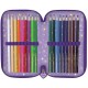 ASTUCCIO SCUOLA 3 ZIP GORJUSS CATCH A FALLING STAR LILLA VIOLA 43PZ.SANTORO LONDON DISTRIBUITO DA SANTORO ITALIA MILANO