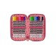 ASTUCCIO SCUOLA 3 ZIP GORJUSS LOVE GROWS INTERNO 43PZ.SANTORO LONDON ORIGINAL DISTRIBUITO DA SANTORO ITALIA SRL MILANO