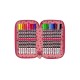 ASTUCCIO SCUOLA 3 ZIP GORJUSS LOVE GROWS INTERNO 43PZ.SANTORO LONDON ORIGINAL DISTRIBUITO DA SANTORO ITALIA SRL MILANO