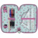 ASTUCCIO SCUOLA 3 ZIP GORJUSS CHERRY BLOSS INTERNO 43PZ.SANTORO LONDON ORIGINAL DISTRIBUITO DA SANTORO ITALIA SRL MILANO