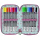 ASTUCCIO SCUOLA 3 ZIP GORJUSS CHERRY BLOSS INTERNO 43PZ.SANTORO LONDON ORIGINAL DISTRIBUITO DA SANTORO ITALIA SRL MILANO