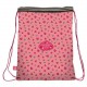 ZAINETTO A SACCA CON SPALLACCI GYM BAG 33X43CM GORJUSS LOVE GROWS SANTORO LONDON ORIGINAL DISTR.DA SANTORO ITALIA