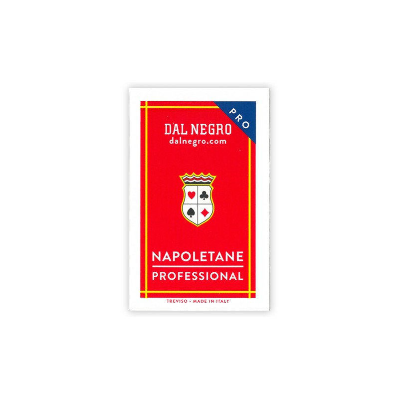 CARTE REGIONALI NAPOLETANE N°82 PROFESSIONAL PLASTIFICATE TOP QUALITY CARTE  DA GIOCO DAL NEGRO TREVISO MADE IN ITALY - Parole e Pensieri