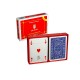 CARTE DA GIOCO RAMINO EXTRA ST.MORITS 2 MAZZI DA 40 CARTE IN ASTUCCIO BLU SCATOLA ROSSA DAL NEGRO MADE IN ITALY