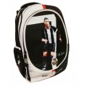 ZAINO ORGANIZZATO SPORT LEGEND OFFICIAL CR7 CRISTIANO RONALDO 41X30X20CM ZAINO SCUOLA E TEMPO LIBERO COLORI BIANCONERI