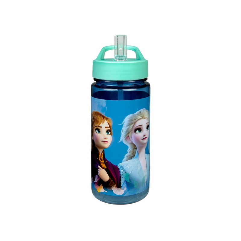 BORRACCIA TERMICA 55ML KIDS FROZEN2 ANNA ELSA DISNEY MANICO E BECCUCCIO  RICHIUD.CANNUCCIA INTEGRATA BPA FREE UNDER COVER - Parole e Pensieri