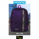 ZAINO SCUOLA AMERICANO MITAMA COLOR TOUCH BLU VIOLA-FUXIA-ROSA +CAPPELLO COORDINATO OMAGGIO PROD.GARANTITO MITAMA ITALY