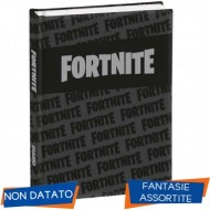 DIARIO SCUOLA STANDARD FORTNITE COPERTINA IMBOTTITA NERA O AZZURRA 18,5X13,5CM EPIC GAMES DA PANINI SCUOLA MADE IN ITALY