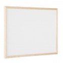LAVAGNA BIANCA MAGNETICA 30X40CM + PENNARELLO SCRIVI E CANCELLA UTILE A CASA SCUOLA UFFICIO CORNICE IN LEGNO IKONA CWR