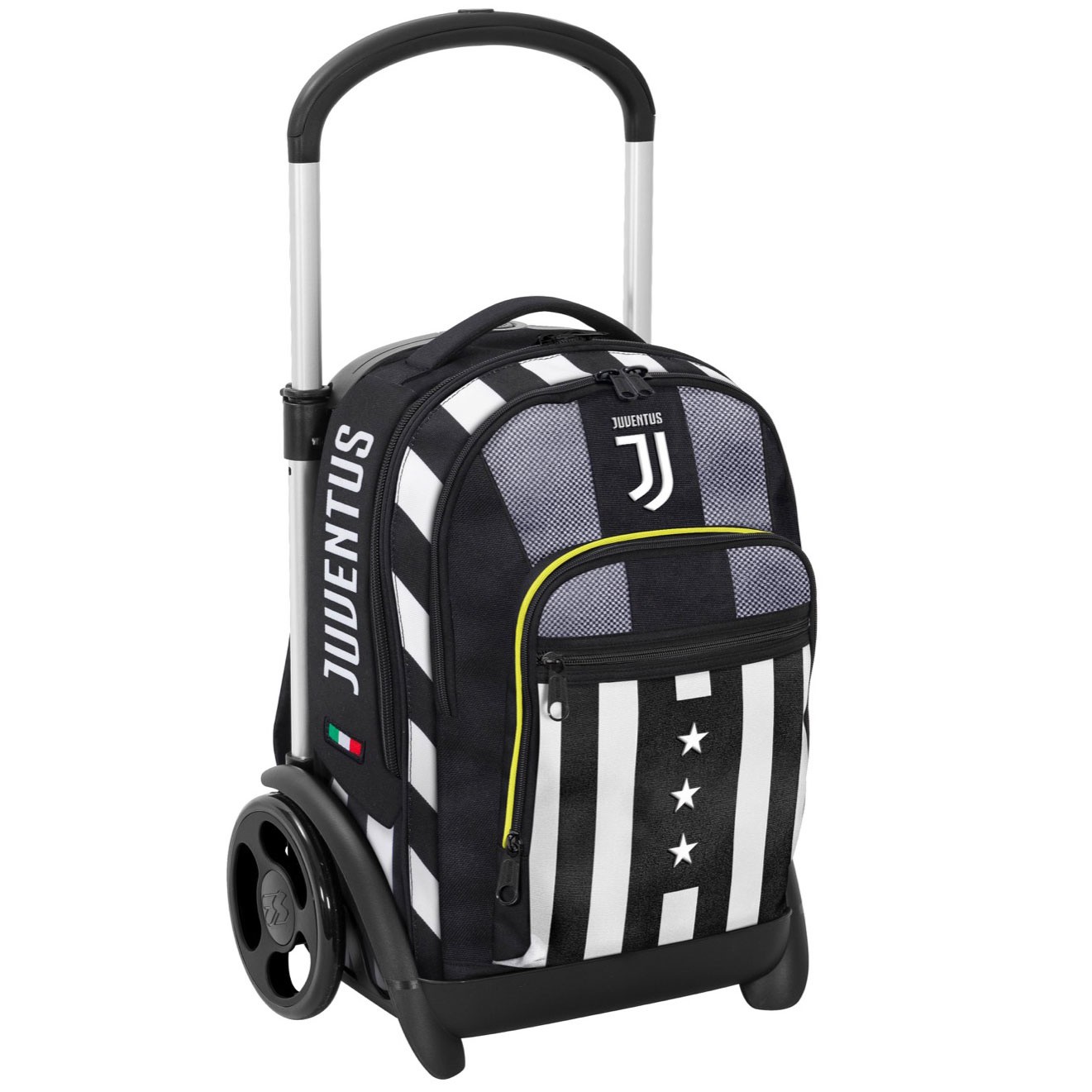 FC JUVENTUS ZAINO TROLLEY SGANCIABILE TYRE SEVEN WINNER FOREVER TROLLEY  SCUOLA E DA VIAGGIO + OROLOGIO PROD.UFFICIALE - Parole e Pensieri