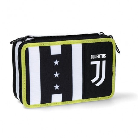 ASTUCCIO 3 ZIP COMPLETO WINNER FOREVER JET BLACK FC JUVENTUS CONTEN.45PZ GIOTTO/ TRATTO CANCELLIK/LYRA/PRITT SEVEN ITALY