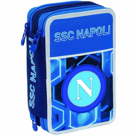 ASTUCCIO 3 ZIP COMPLETO SSC NAPOLI KEEP WINNING VICTORIA BLUE CONTENUTO43PZ GIOTTO/ TRATTO CANCELLIK/LYRA DA SEVEN ITALY