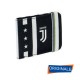 PORTAFOGLIO FC JUVENTUS GET RADY JET BLACK12,5X10CM 2ANTE TASCA C/ZIP ELASTICO BIANOCNERO PROD.UFFICIALE SEVEN SPA ITALY