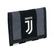 PORTAFOGLIO FC JUVENTUS WINNER FOREVER JET BLACK12,5X9CM 2 ANTE TASCA PORTAMON.C/ZIP PRODOTTO UFFICIALE SEVEN SPA ITALY