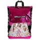 ZAINO SCUOLA ESTENSIBILE MIRACLE TUNES FUCSIA GIRABRILLA IDOL X WARRIOR ORIGINAL 40X29X13+9CM DA GIOCHI PREZIOSI ITALY