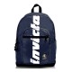 ZAINO SCUOLA ORGANIZZATO INVICTA BLU NEW WAY LOGO JELEK BACKPACK 42X30CM 2 ZIP+2 TASCHE CON ZIP GARANZ.4ANNI SEVEN ITALY