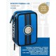 SCHOOL PACK FC INTERNAZIONALE ZAINO SCUOLA ESTENSIBILE+ ASTUCCIO 3 ZIP 41PEZZI GIOTTO FRIXION PR.UFFICIALE PANINI SCUOLA