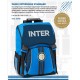 SCHOOL PACK FC INTERNAZIONALE ZAINO SCUOLA ESTENSIBILE+ ASTUCCIO 3 ZIP 41PEZZI GIOTTO FRIXION PR.UFFICIALE PANINI SCUOLA