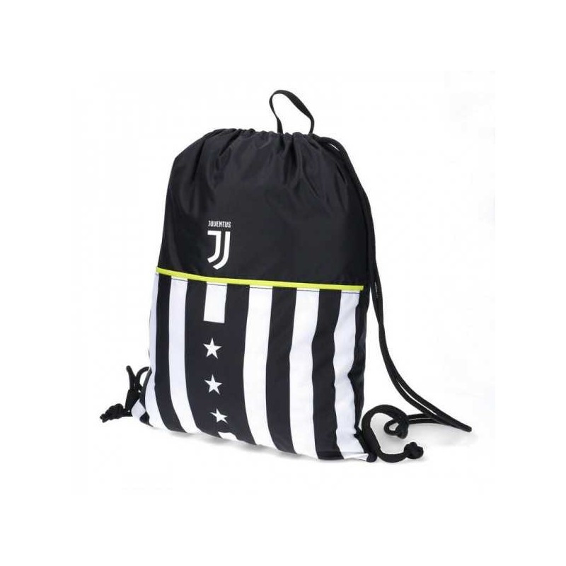 FC JUVENTUS ZAINO A SACCA 44X34XCM UTILE IN VIAGGIO ASY BAG WINNER