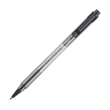 PENNA A SFERA PILOT BP-S MATIC 135 F RETRACTABLE BALL POINT PEN FINE PENNA A SCATTO PUNTA FINE INCHIOSTRO NERO PILOT JAP