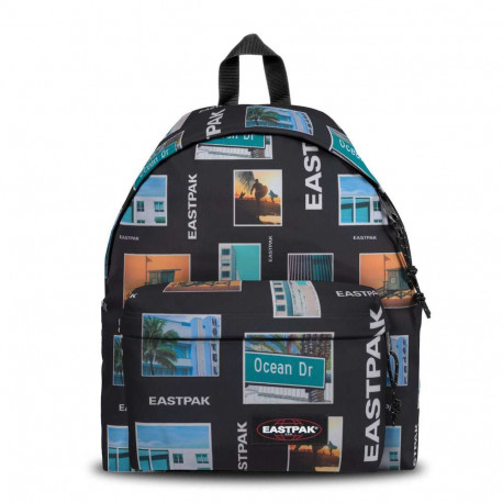 ZAINO EASTPAK PADDED PAK"R A58 PIX COLOR CITY BLACK 24L 40CM ZAINO AMERICANO EASTPAK GARANZ.30ANNI SUL CUCITO.GUT ITALY