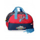 BORSA DA VIAGGIO SPIDER MAN POP MARVEL ORIGINAL 40X25X18CM BLU E ROSSO CON TRACOLLA 1 ZIP ZIP 1 TASCA ESTERNA CON ZIP