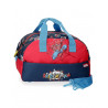 BORSA DA VIAGGIO SPIDER MAN POP MARVEL ORIGINAL 40X25X18CM BLU E ROSSO CON TRACOLLA 1 ZIP ZIP 1 TASCA ESTERNA CON ZIP