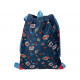 GYM SAC ZAINETTO SPIDERMAN POP ROSSO E BLU SPALLACCI AZZURRI THE AMAZING MARVEL ORIGINAL 30X40CM SACCA UOMO RAGNO