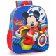 ZAINO TEMPO LIBERO MICKEY WORLD ROADSTAR RACERS DISNEY DISEGNO TOPOLINO A RILIEVO ORIGINAL 27X33X11CM JOUMMA BAGS