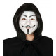 MASCHERA IN PLASTICA MR ANONIMUS INDIGNATO ANONYMOUS V HORROR TRAVESTIMENTI HALLOWEEN CARNEVALE