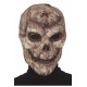 MASCHERA CRANIO IN LATTICE COPRICAPO E VISO MASCHERA ZOMBIE MUMMIA PER TRAVESTIMENTI DI HALLOWEEN SCENE FILM HORROR